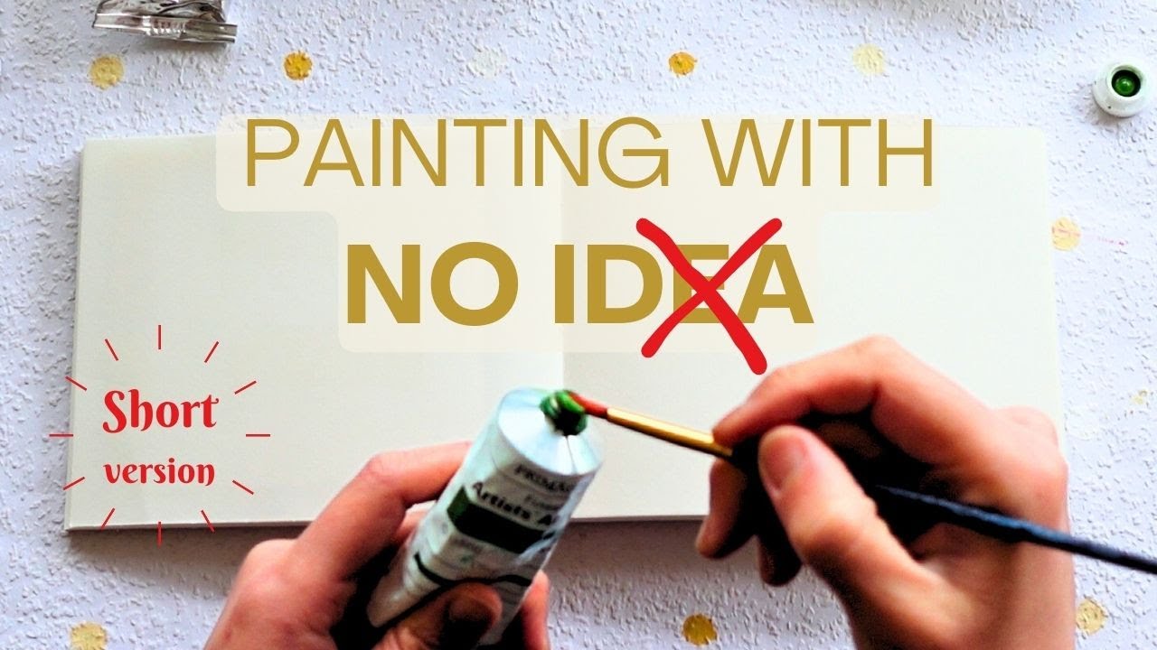 When I Had NO IDEA What to Paint 🤔 | Artist Studio
