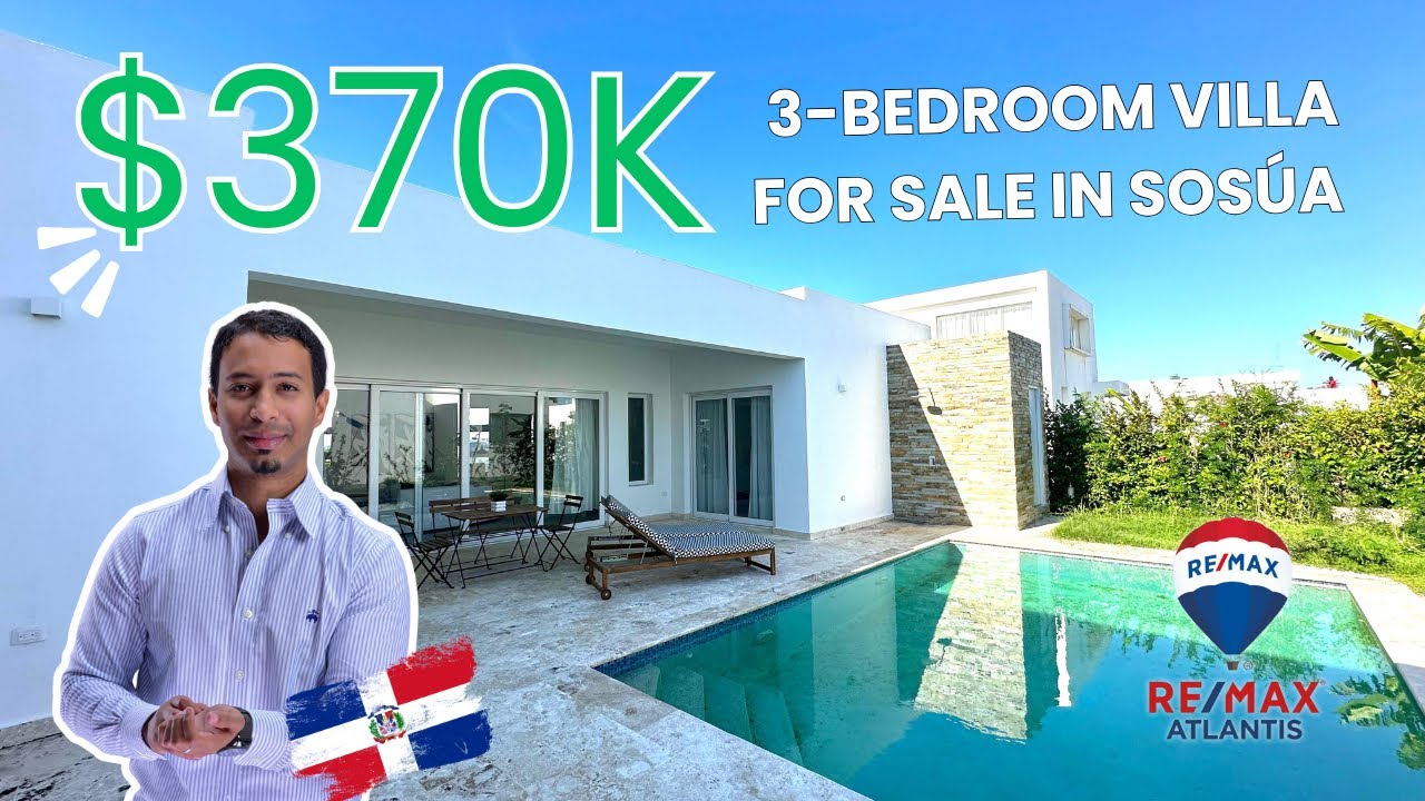 370k Modern Villa For sale In Sosua Ocean Village | Dominican Republic