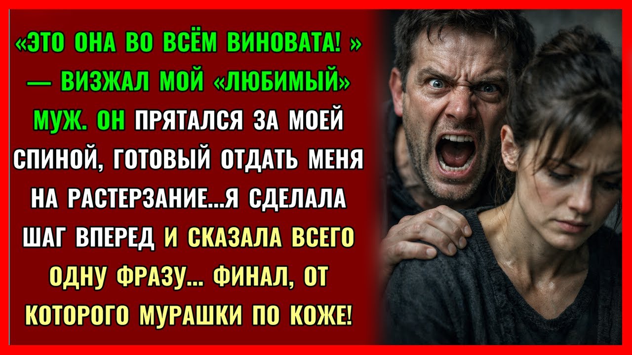 ТЫ — ГРЯЗЬ, КОПАЙ МОЛЧА, муж унижал жену в грязи под дождем. А потом вышел Хозяин дома...