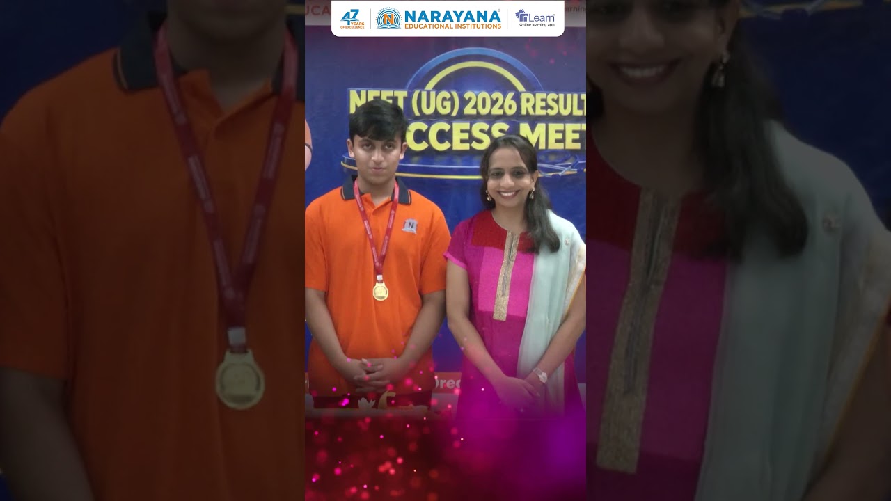 Narayana NEET (UG) 2026 Results | Record-Breaking Success Stories | Top Rankers Speak!