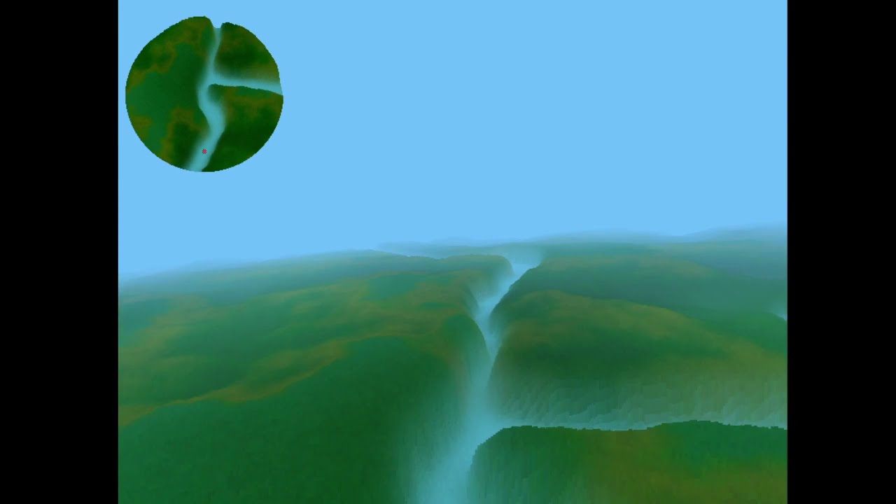 Marat Isaw's Voxel Space SDL2 prototype - custom map