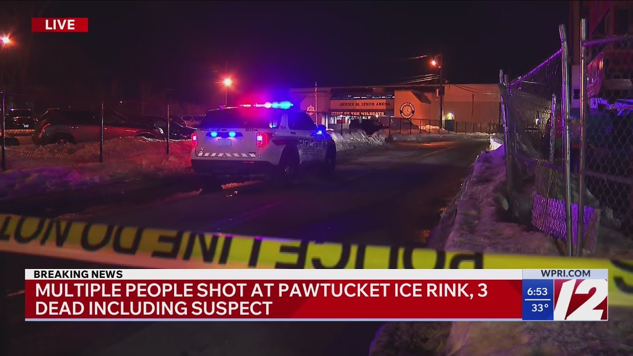 Father of student kills 2 family members during hockey game in Pawtucket