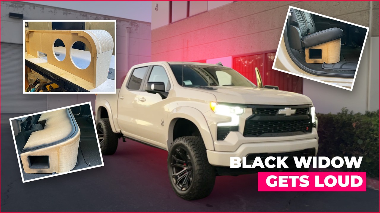Custom JL Audio Bass Upgrade | 2026 Silverado Black Widow Full Install