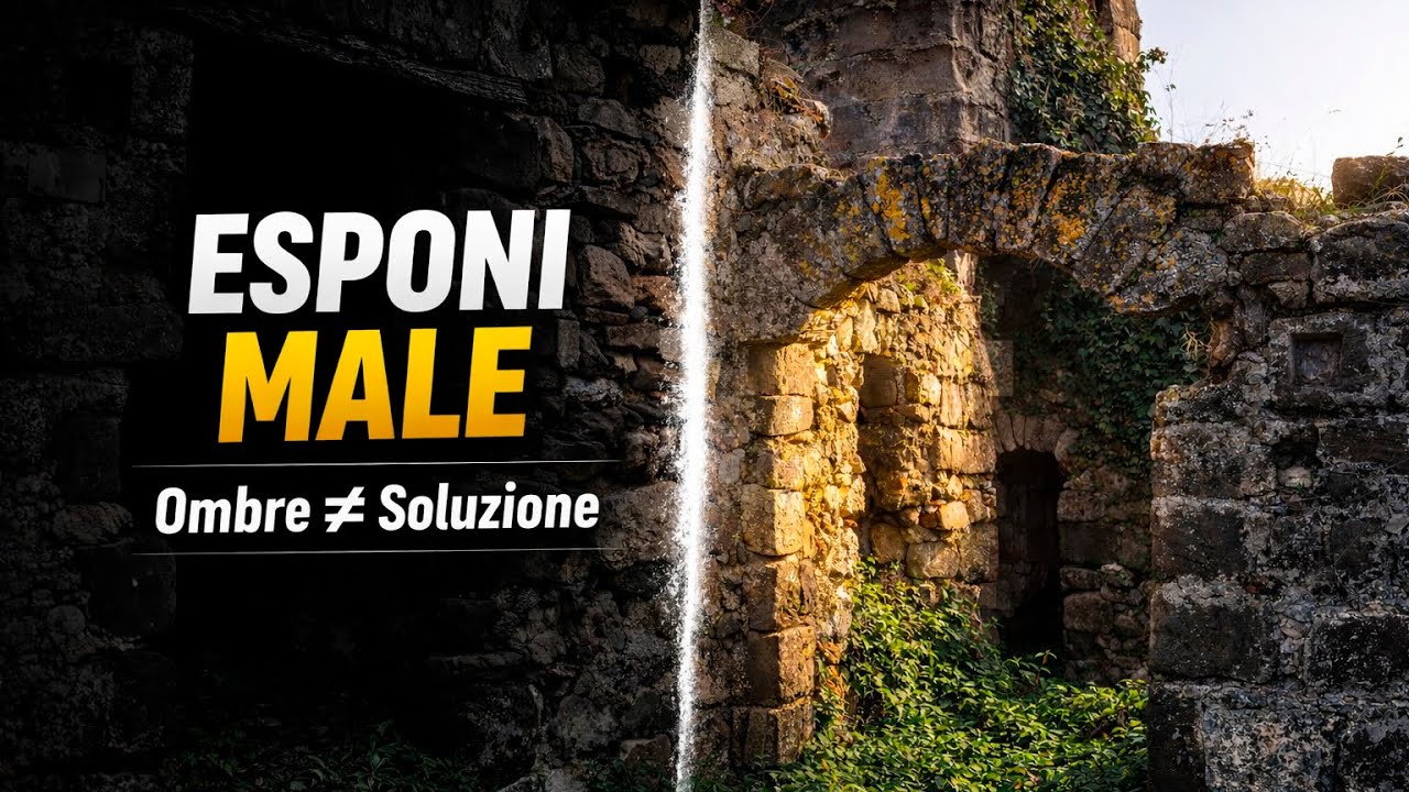 Tutti espongono sulle ombre. È sbagliato. Ecco perché.