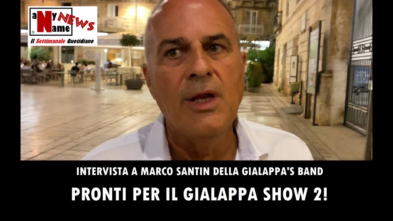 Pronti per il GIALAPPA SHOW 2 - intervista a Marco Santin della Gialappa's Band