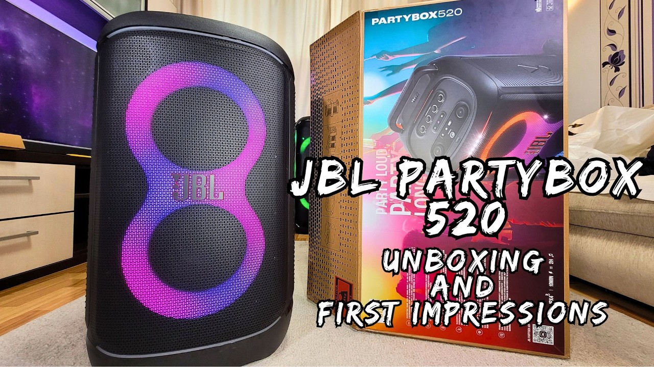 Is JBL Partybox 520 The Coolest JBL Speaker Ever?