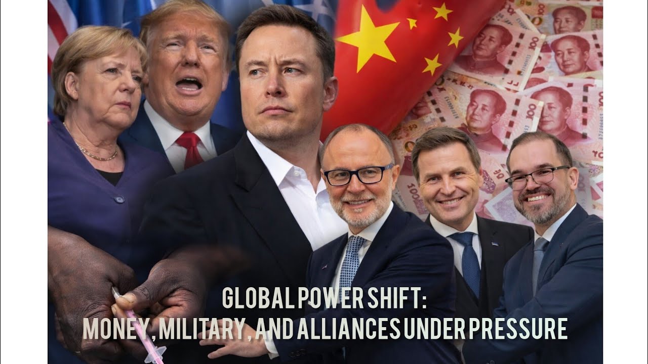 Global Power Shift: Money, Military, and Alliances Under Pressure.