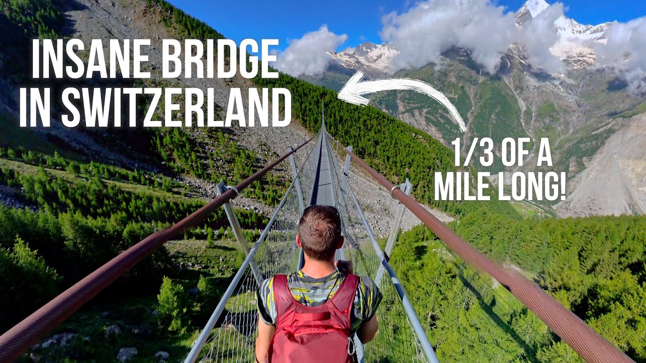 Hiking Randa to Zermatt | Get Away From Crowds and Brave the Charles Kuonen Suspension Bridge!