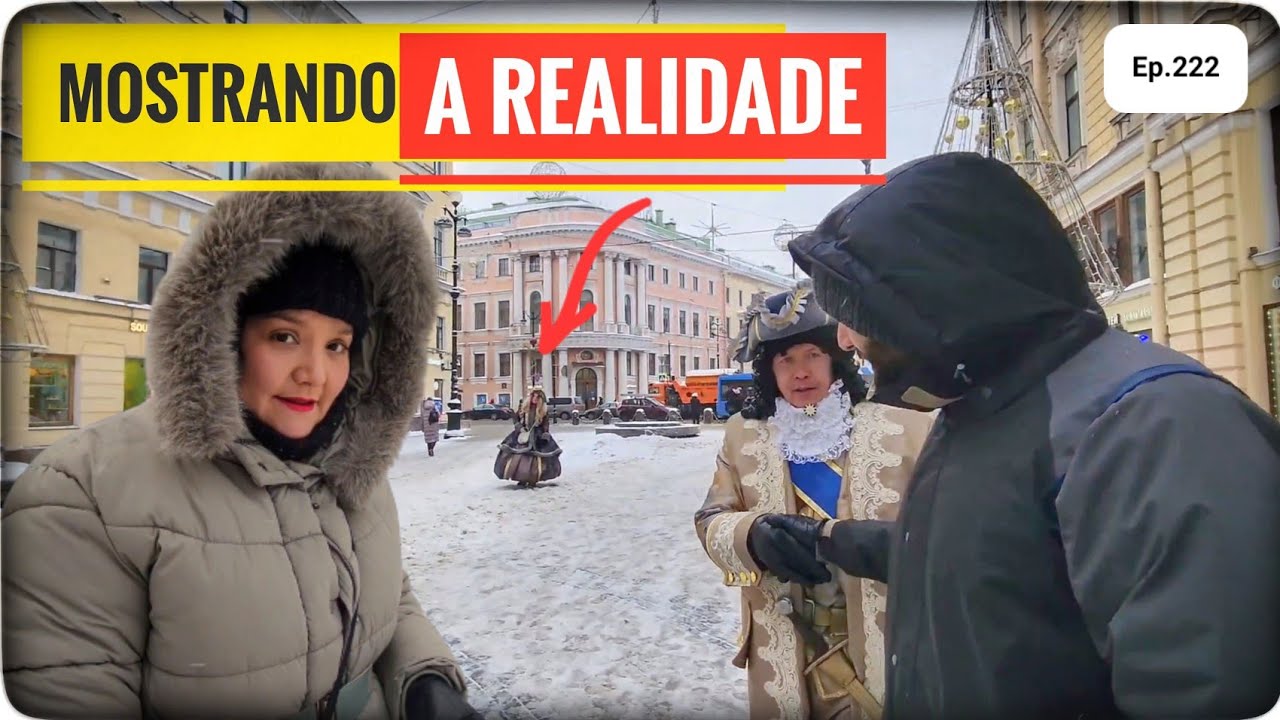 COMO É SÃO PETERSBURGO - RUSSIA e O museu HERMITAGE?!