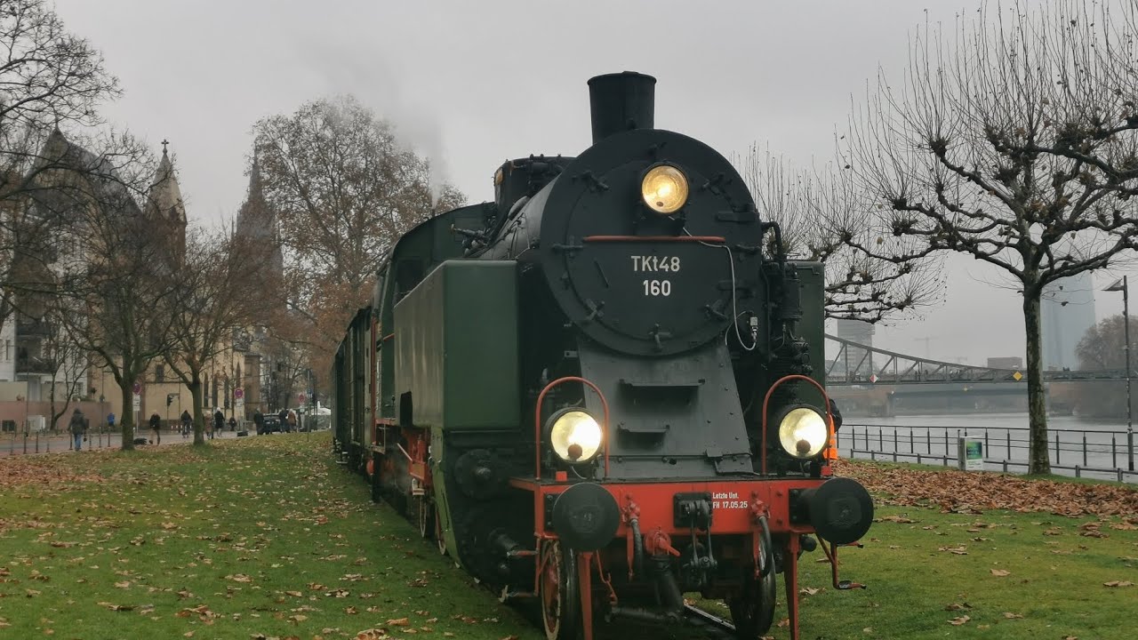 Museumseisenbahn Hanau Sonderzug Frankfurter Hafen Tkt 48 160