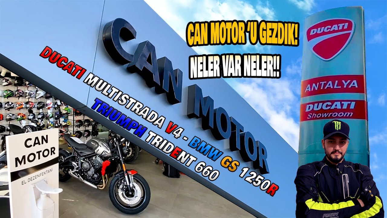 CAN MOTOR KİMDİR ? |  MOTORUNUZA A'DAN Z'YE AKSESUAR..! | DUCATİ, BMW, TRİUMPH, VESPA VE DAHASI..!!