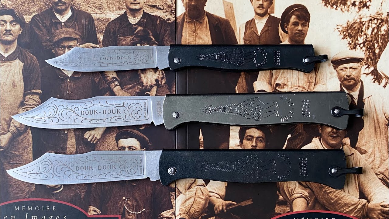 Le Douk Douk : couteau mythique de la famille Cognet, Thiers (acier carbon et NON Z70CD15 !)