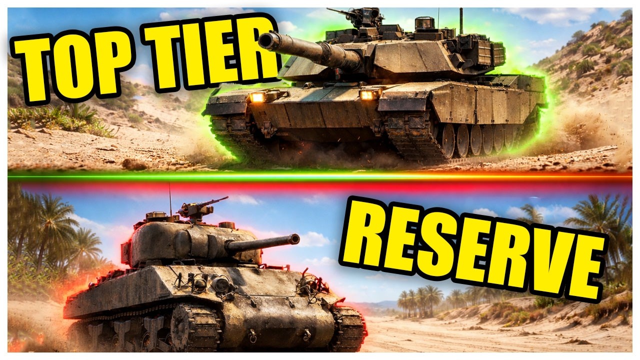 Can I Climb From RESERVE to TOP TIER?! - War Thunder Challenge