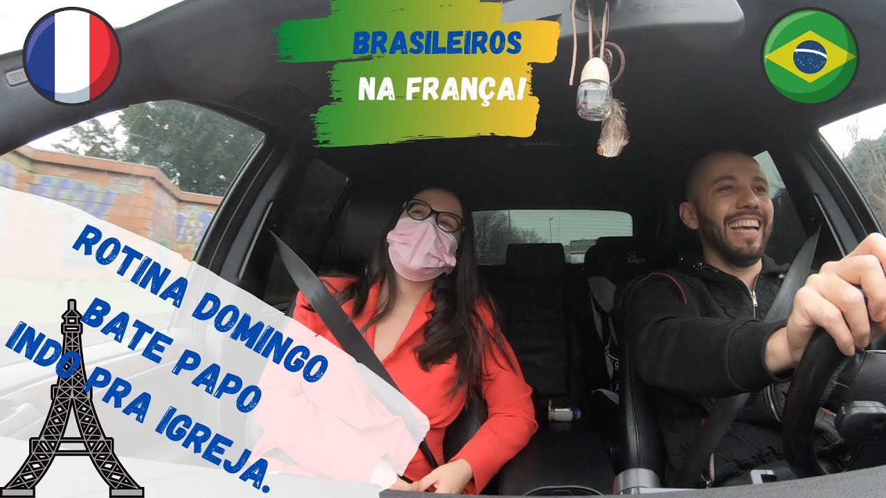 NOSSA ROTINA DE DOMINGO - BATE PAPO VIVER NA FRANÇA - MISSA EM PARIS