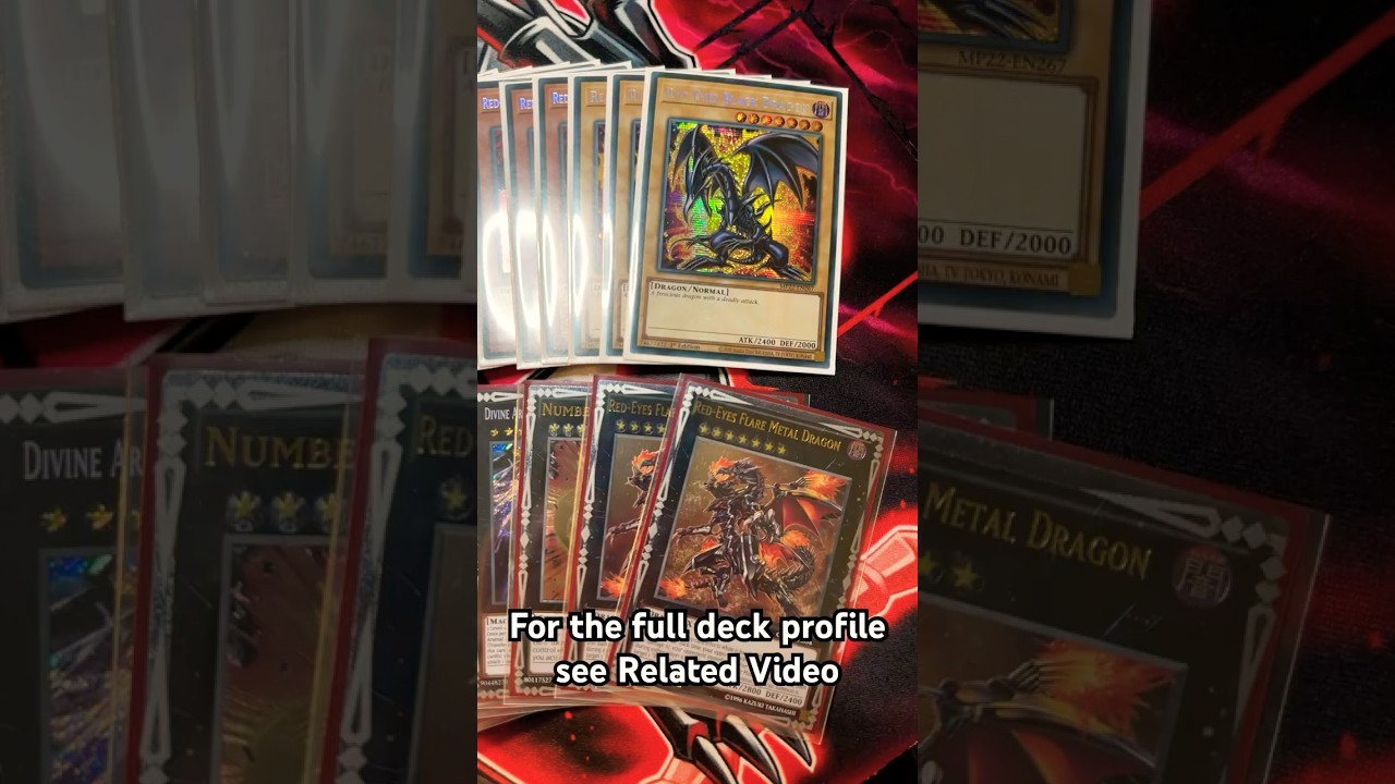 Yu-Gi-Oh! Red-Eyes Black Dragon Deck Profile - May 2025