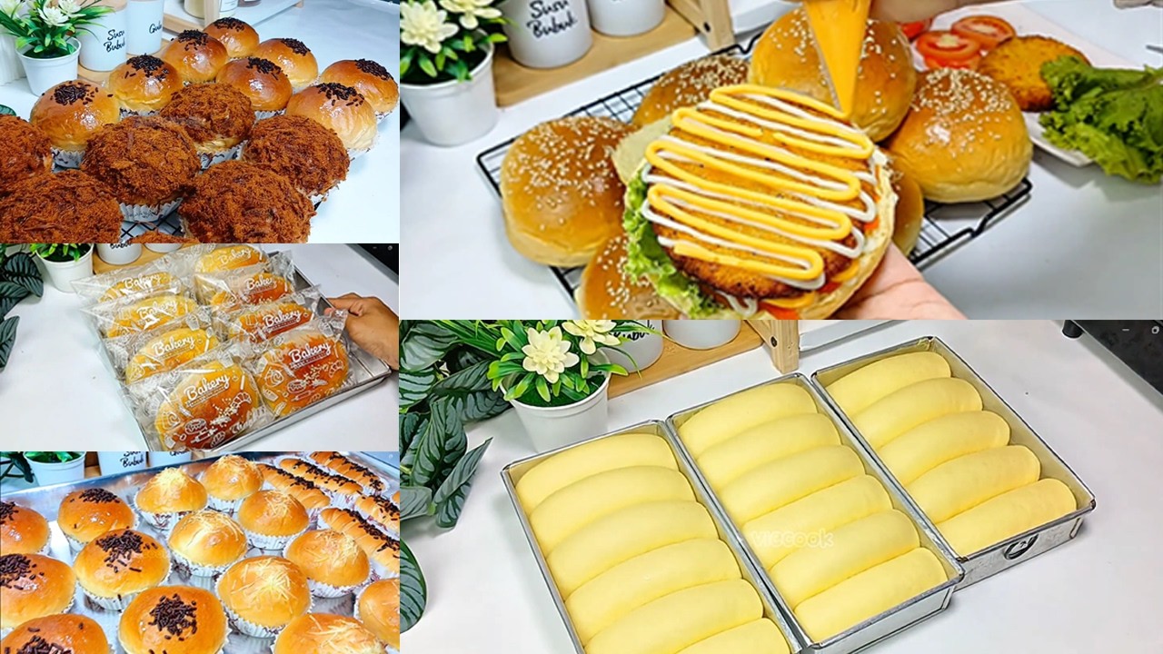 5 Kumpulan Resep Roti Rumahan Sederhana - ENAK & MUDAH Buatnya