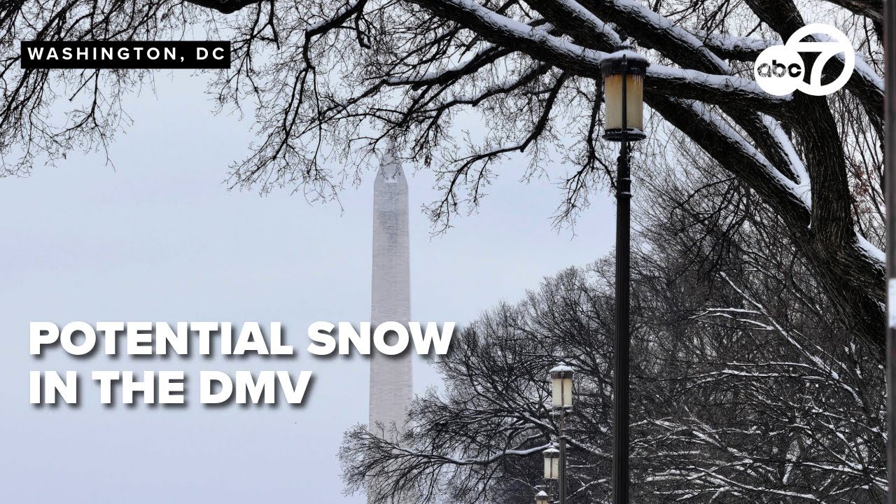 What to expect as snow on the radar for the DC-area