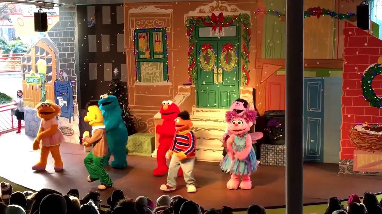 Sesame Place Christmas Show Live 2016