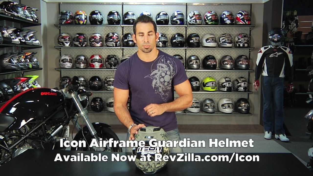 Icon Airframe Guardian Helmet Review at RevZilla.com