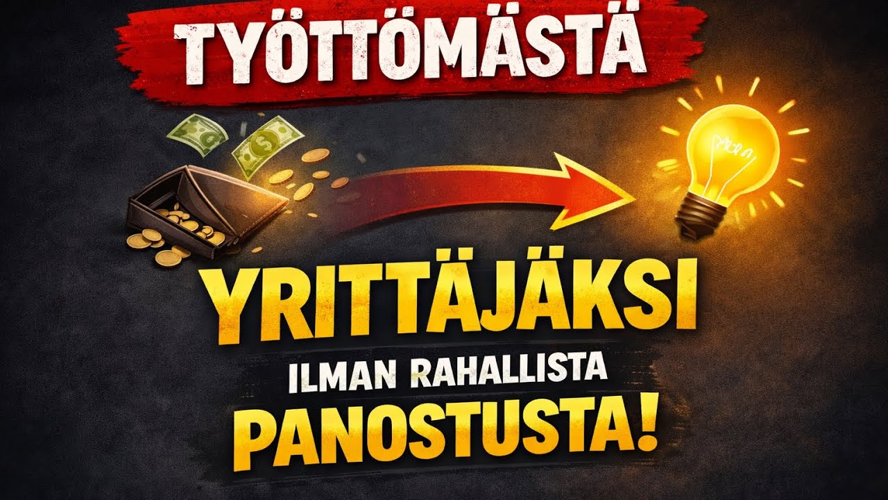 Työttömästä yrittäjäksi