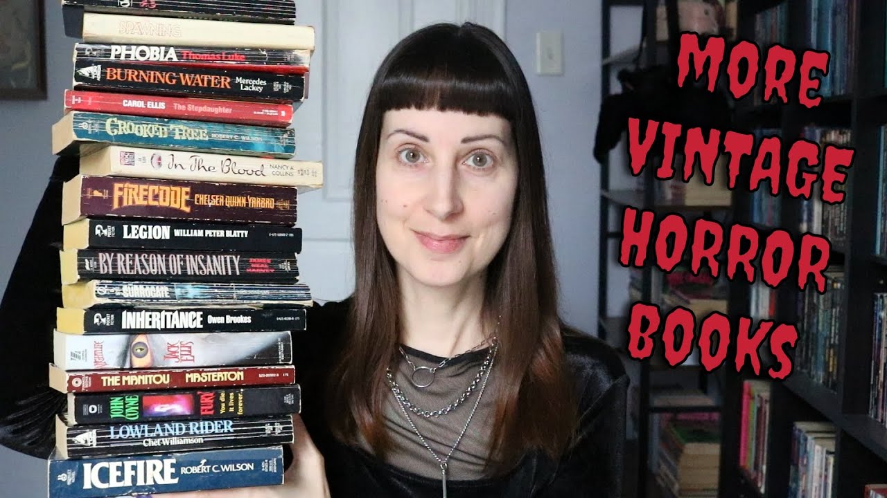 Покупка книг, часть 3 — Винтажные книги ужасов в мягкой обложке