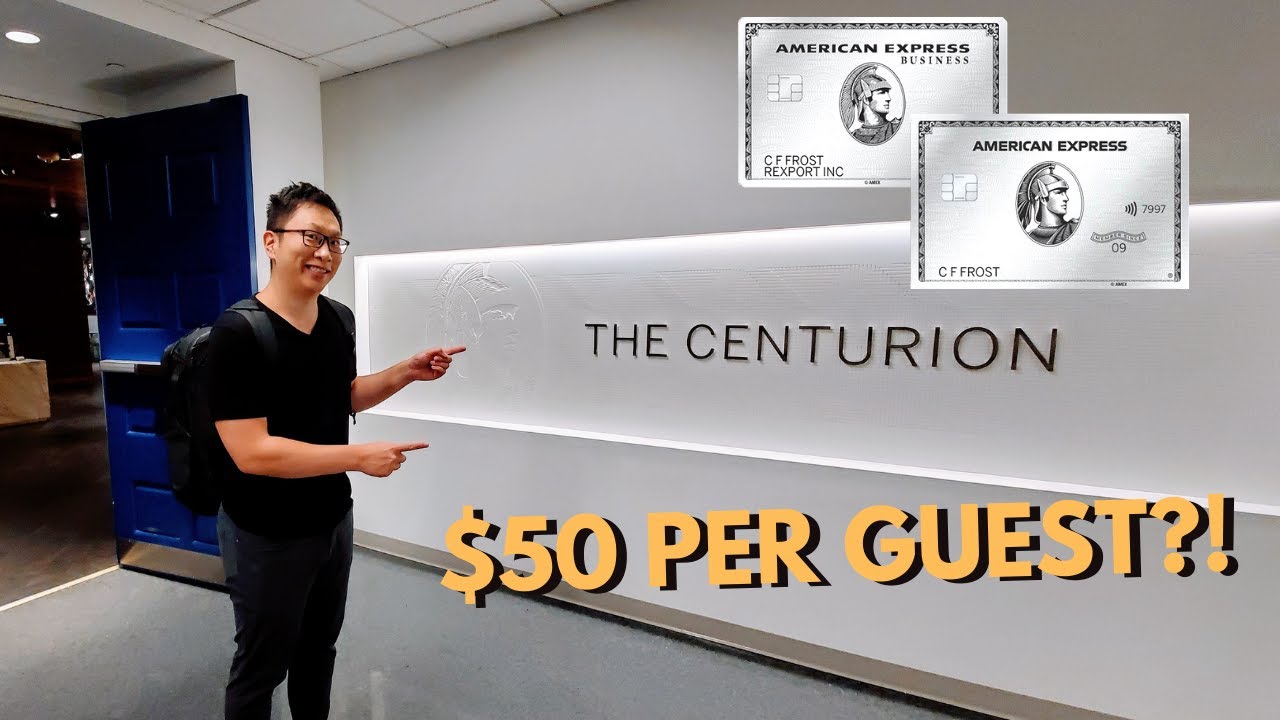 Yikes! Amex to Charge Centurion Lounge Guests