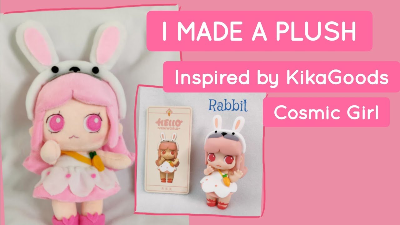 I Made This Cute Chibi Plush! | Inspired by Mini World Cosmic Girl Blind Box Set from Kika Goods