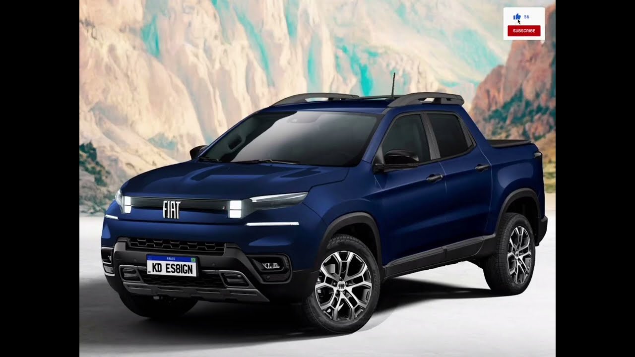 Nova Fiat Toro 2026 com outra cara mais pr&oacute;xima do atual e n&atilde;o do modelo apresentado antes