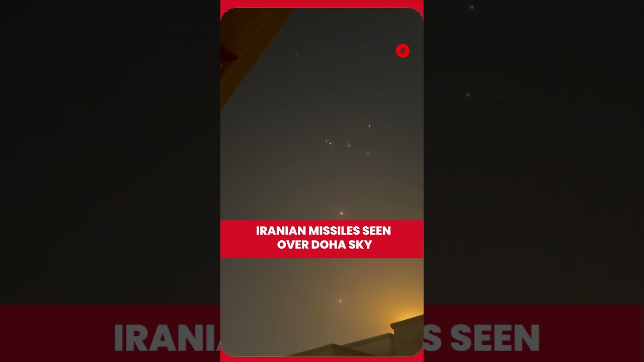 Middle East Flashpoint: Iranian Missiles Spotted Over Doha