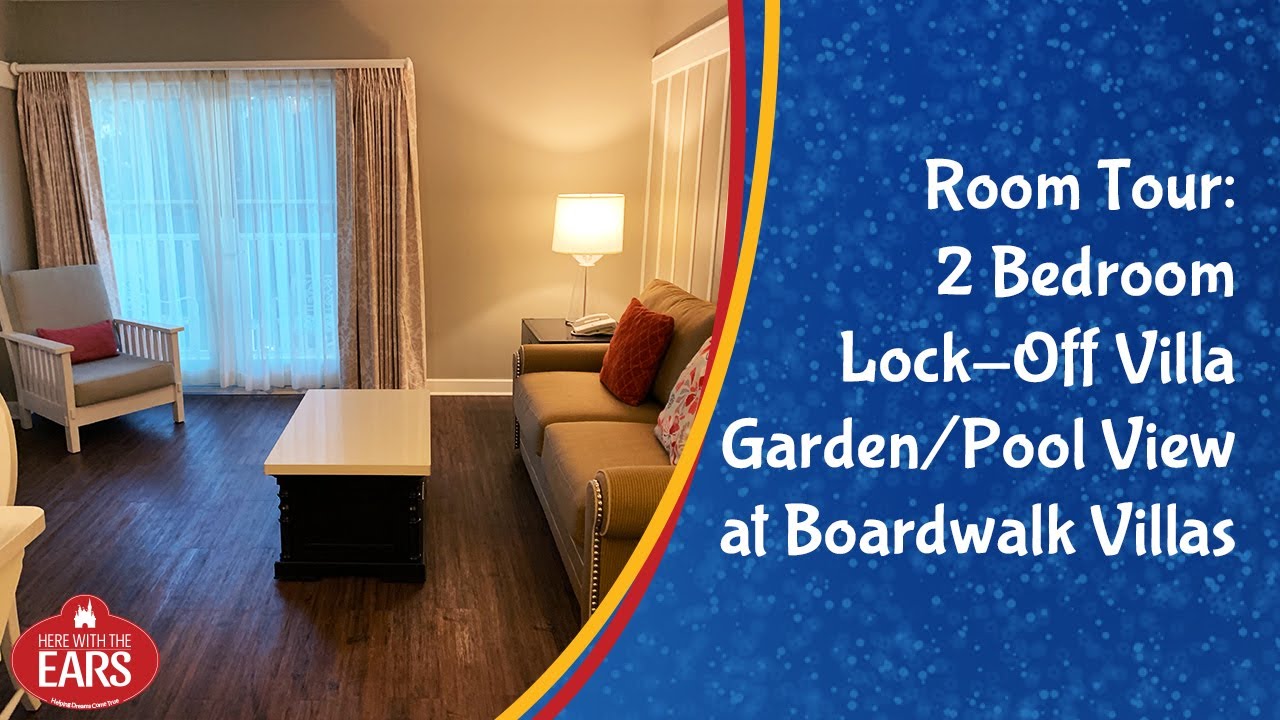 Boardwalk Villas - 2 Bedroom Villa Garden/Pool View - Room Tour