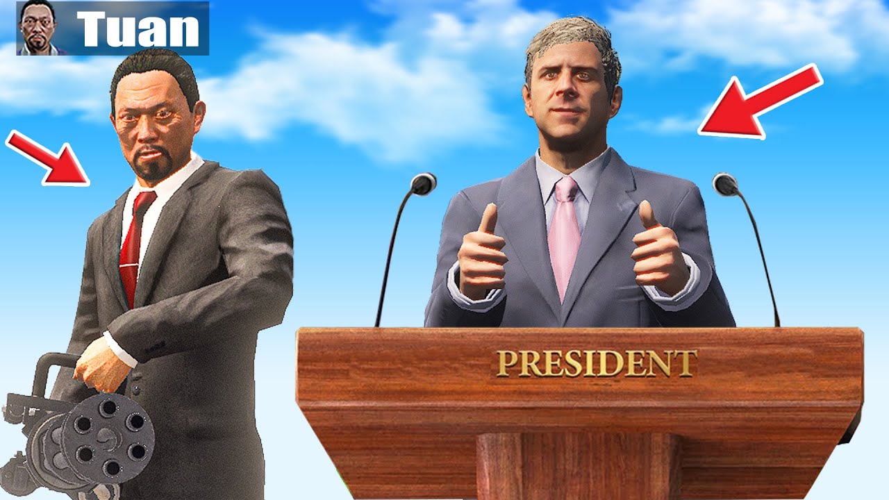 Tuan SECURITY beschützt 24H Präsident in GTA 5 RP