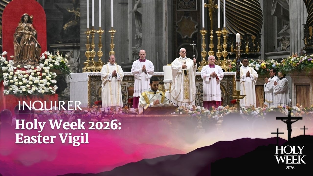LIVE: Holy Week 2026: Easter Vigil | April 4