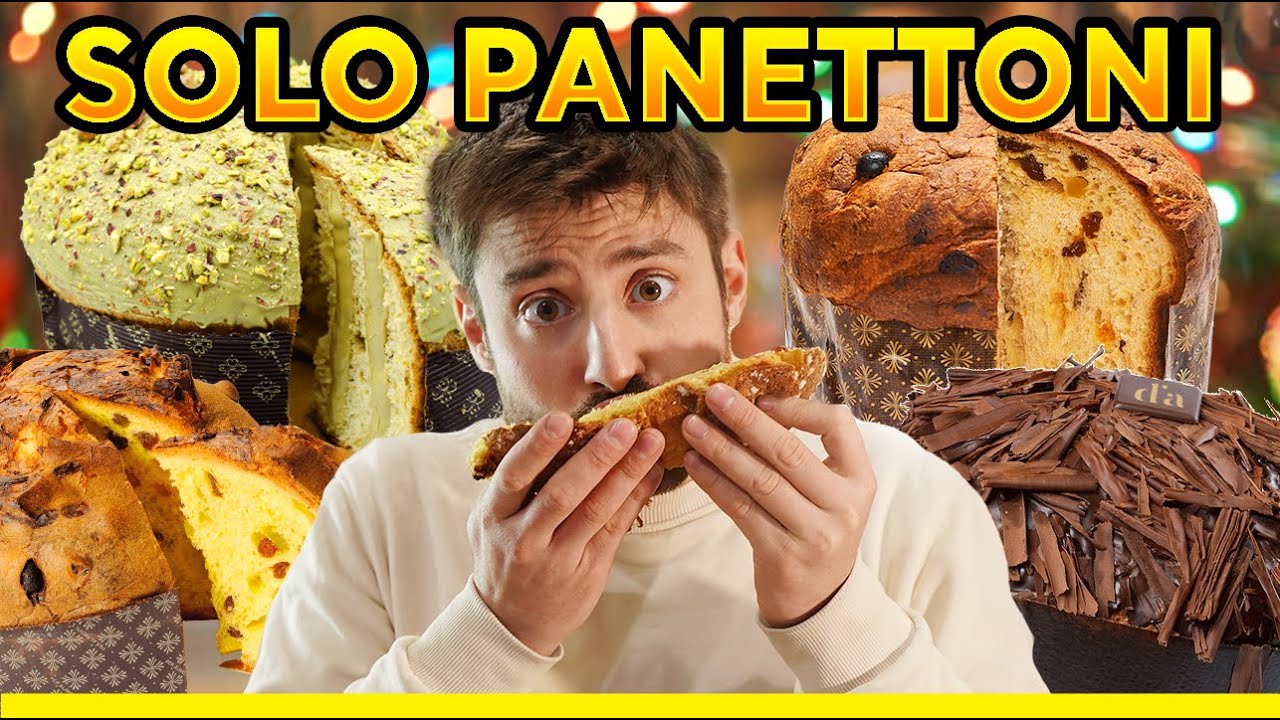 MANGIO solo PANETTONE  per UNA SETTIMANA
