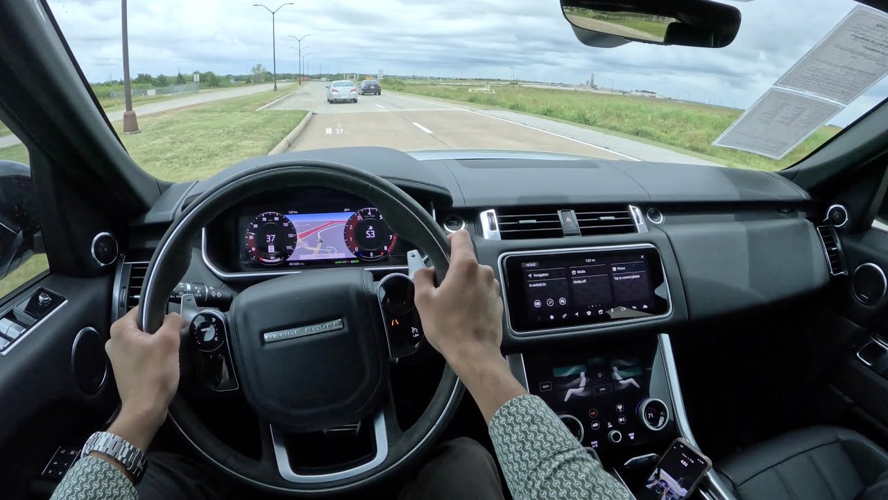 Range Rover Sport HST 2021 года — впечатления от вождения от первого лица