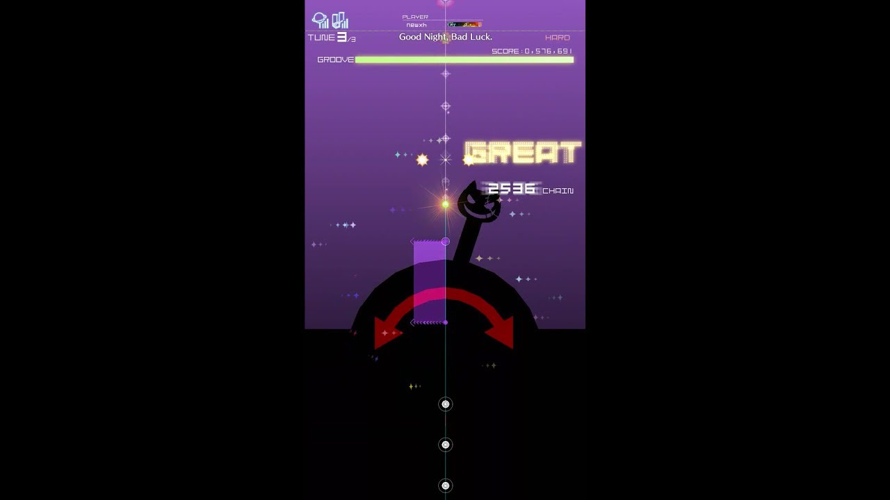 Good Night, Bad Luck. [HARD] FULL CHAIN 【GROOVE COASTER 3EX】