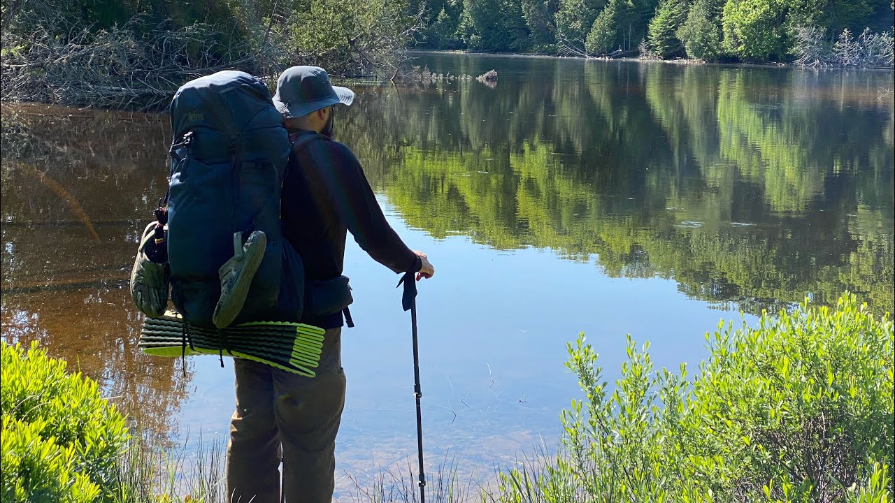 42 mile backpacking trip through pictured rocks. Fishing, cooking, hiking