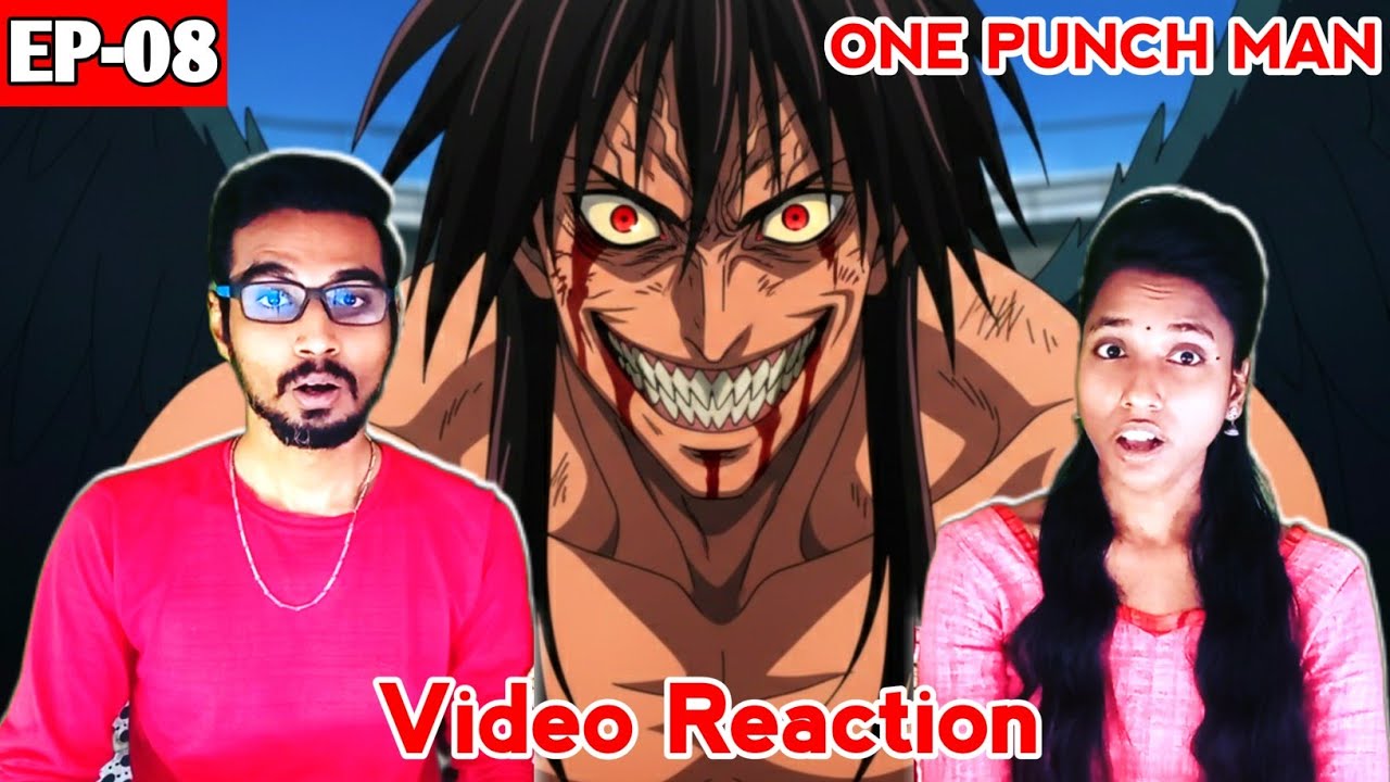 ONE PUNCH MAN S-02 EP-08 Reaction 😱🫣 | Tamil Couple Reaction 