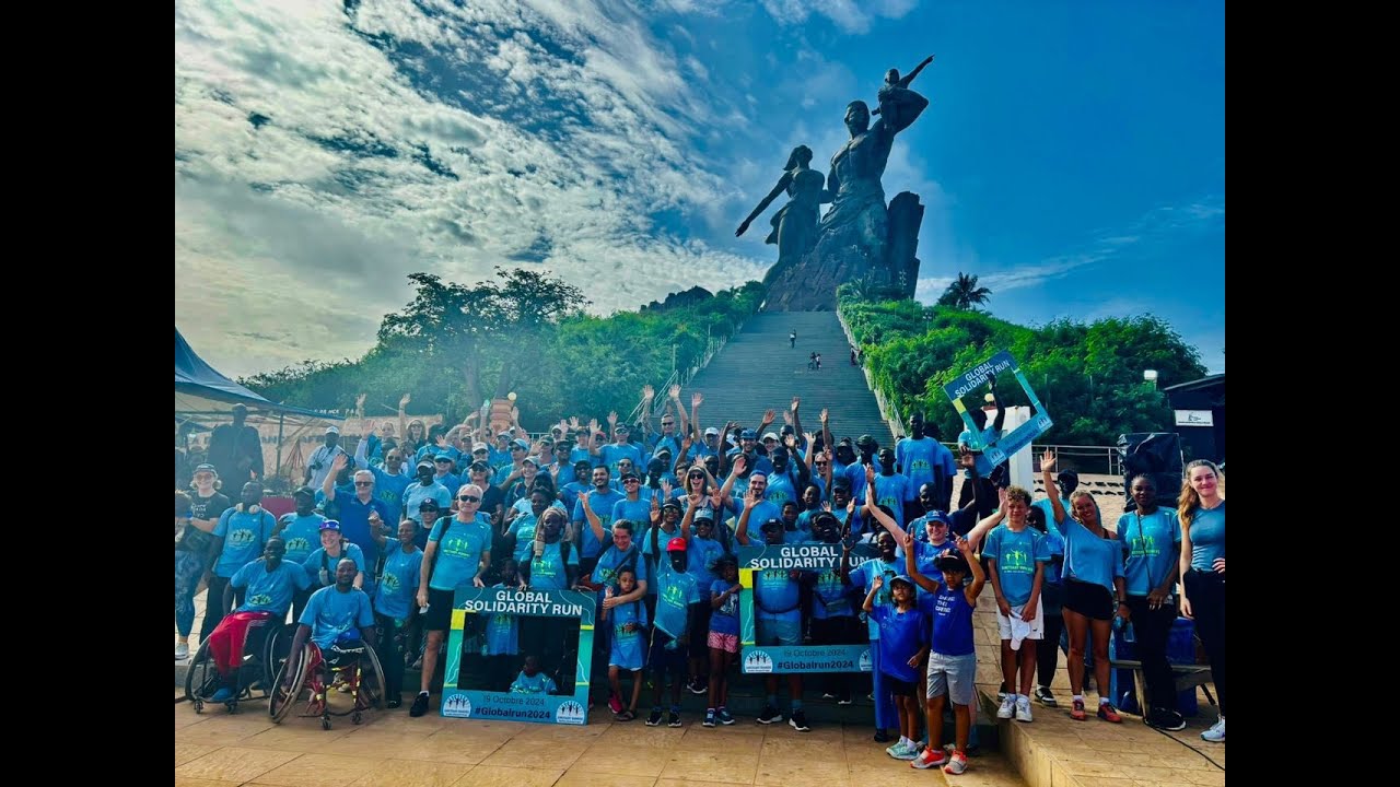 The Global Solidarity Run 2024 - 75 Countries - One Team of Equals