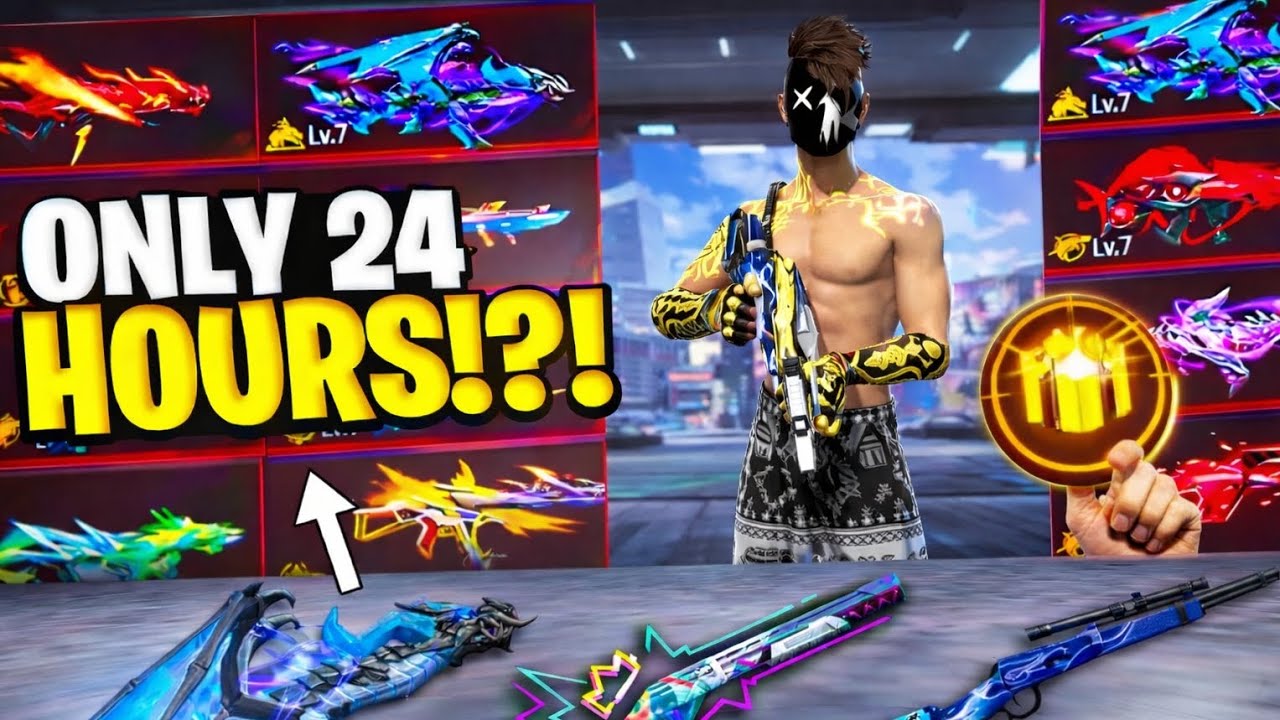 ONLY 24 HOURS!? 😱 Mastery Button Unlock Challenge in Free Fire