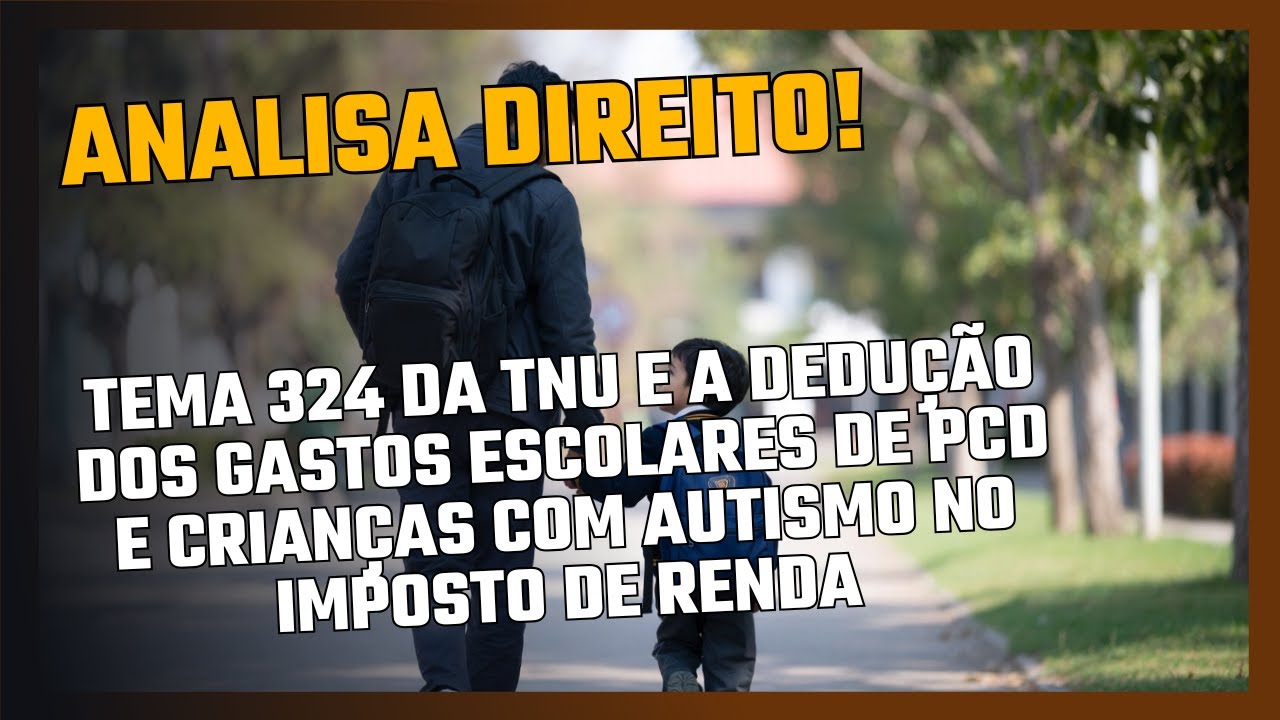 Imposto de Renda: como funciona a dedução de gastos escolares para crianças com autismo ou PCD.