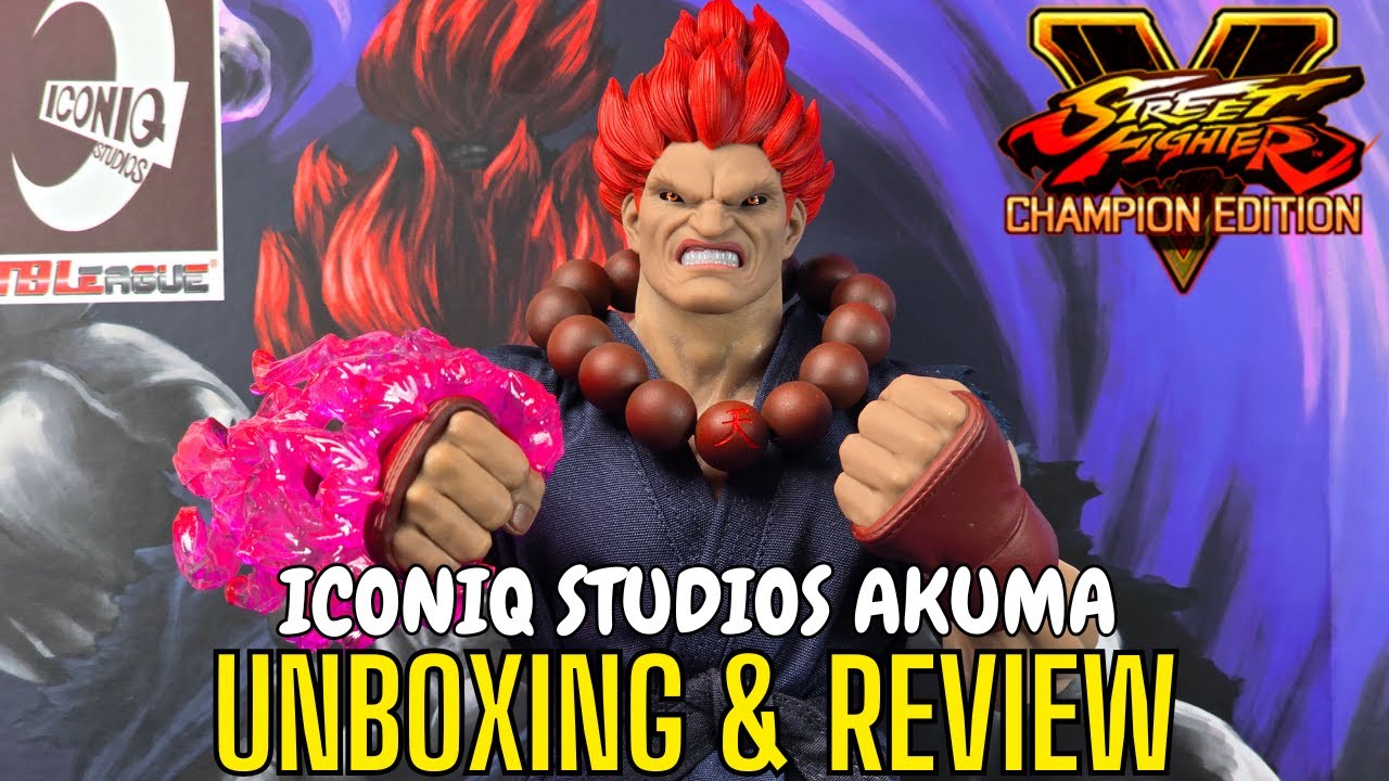Фигурка Akuma Street Fighter от Iconiq Studios в масштабе 1/6 | Распаковка и обзор