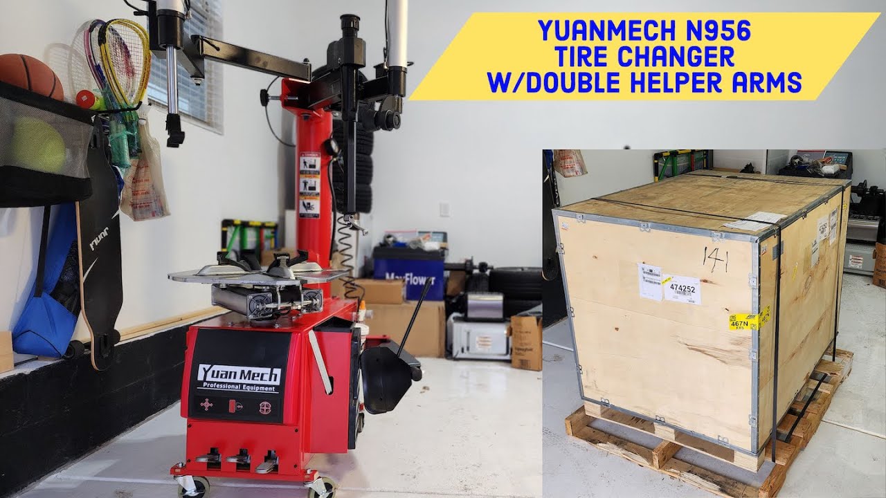 YuanMech N956 Tire Changer Unboxing and Setup