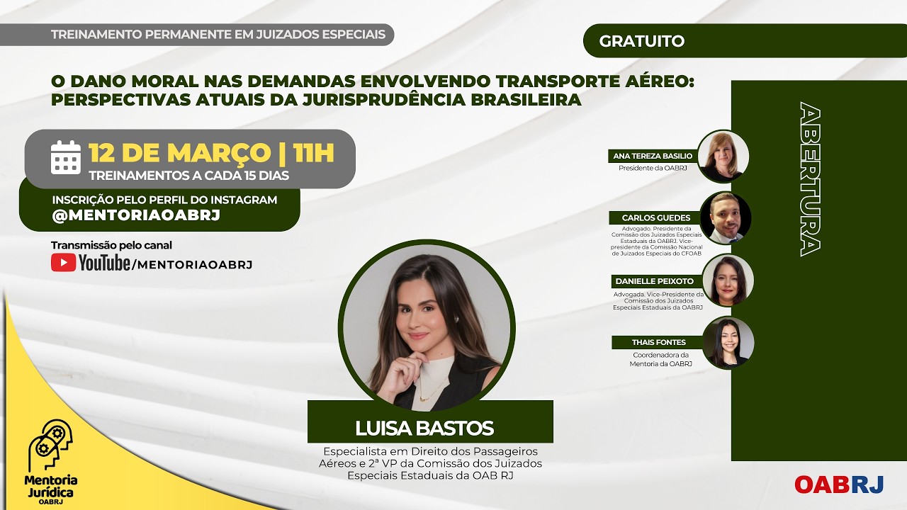 O Dano Moral nas Demandas Envolvendo Transp. Aéreo: Perspectivas Atuais da Jurisprudência Brasileira