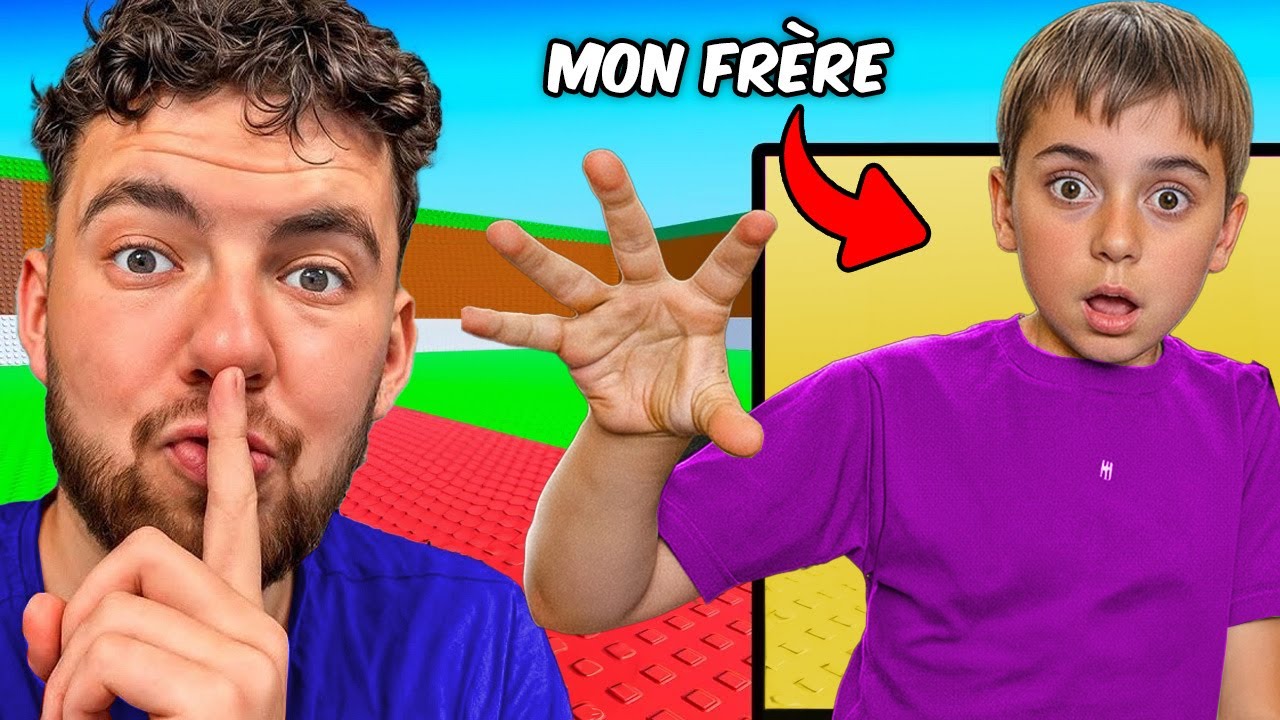 Je vole les brainrots de mon petit frère  (il s'énerve)