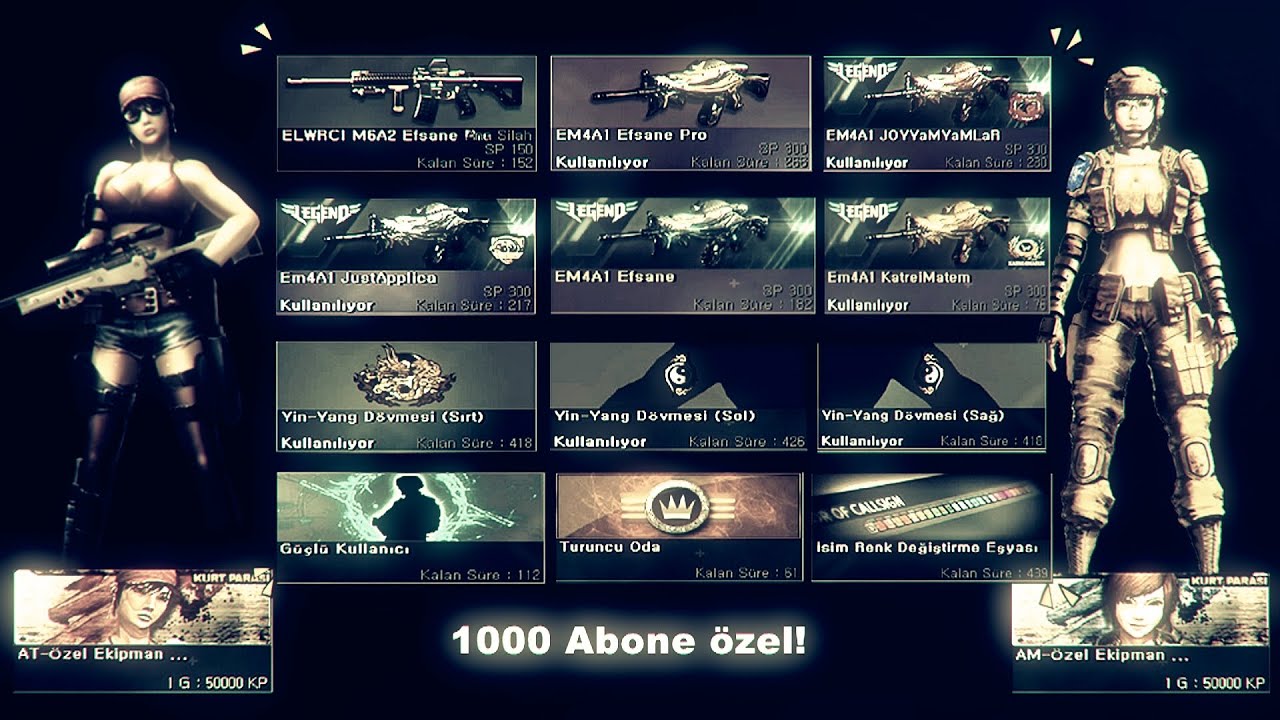 400 TL'ye hesap değil, hazine dizdim! ''1000 abone özel'' (wolfteam hesap dizme)