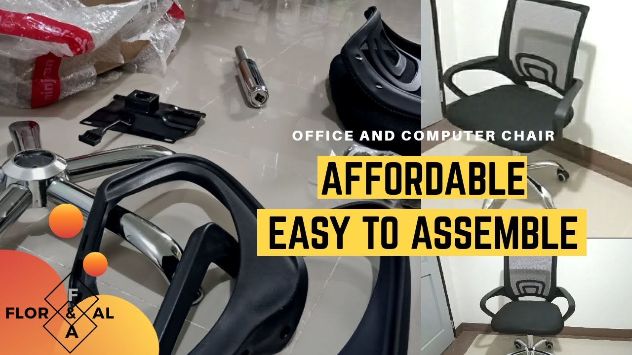 Easy to assemble office chair & computer chair | Affordable chair | Best office chair adjustable