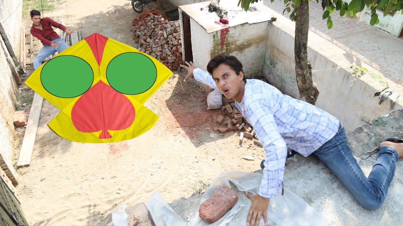 Big beautiful Kite Catch With Fight | Gudda Big