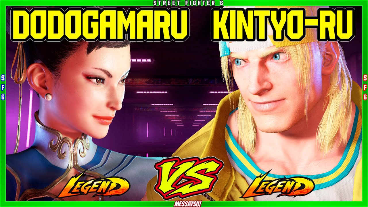SF6 Kintyo-ru (Terry) VS Dodogamaru (Chun li)💥Messatsu!💥スト6💥Street fighter 6