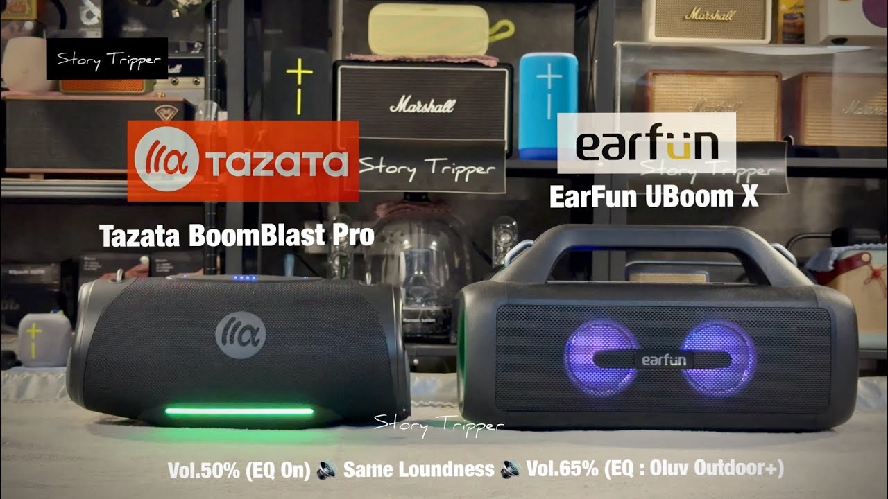 Tazata BoomBlast Pro против EarFun UBoom X