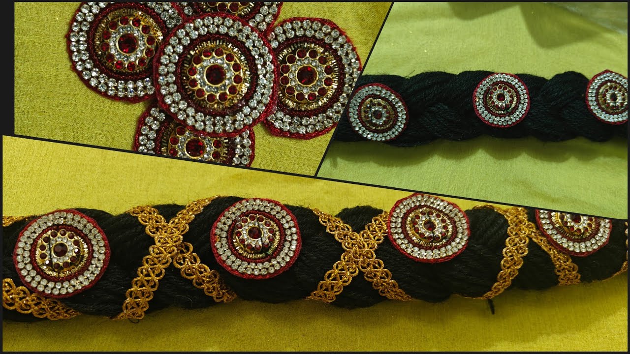 Varamahalakshmi jade decoration # for children # bridal hair accessories